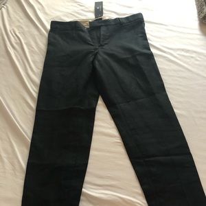 Gorgeous BR straight leg pants with zip ankle